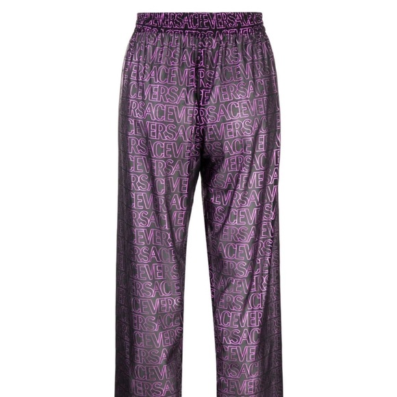 Versace print logo sheer cover up pant - Picture 3 of 10